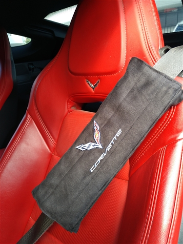 Seat Armour SB100COR7B Corvette C7 Seat Belt Cushion