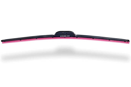 Scrubblade 16-Inch Pink Silicone ShadeBlade Wiper Blade for RVs & Cars