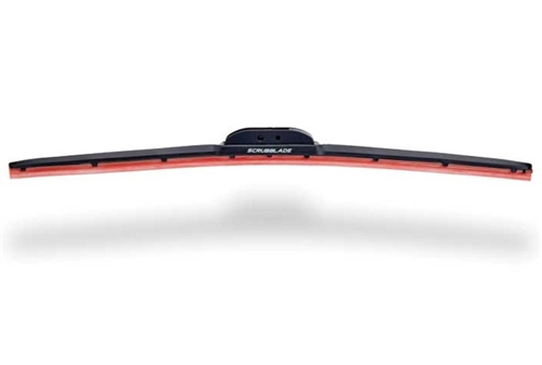 Scrubblade Red ShadeBlade Silicone Windshield Wiper Blade, 18"