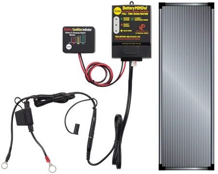 BatteryMINDer SCC-515-15W Solar Charger Controller 12 Volt with 15 Watt  Panel