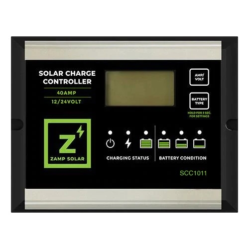 Zamp Solar SCC1011 5 Stage Digital Deluxe Solar Charge Controller - 40 Amp