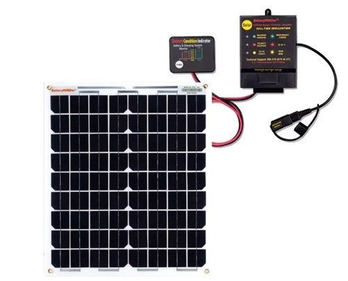 Battery Minder SCC1224-20 12V/24V Controller With 20 Watt Panel Solar Battery Charger