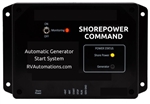 RV Automations Shore Power Command Auto Generator Start & Monitoring System