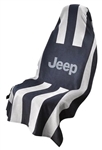 Seat Armour Towel 2 Go Jeep Seat Cover - Black/Gray