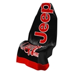 Seat Armour 2 Go Jeep Seat Cover - Black/Red