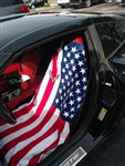 Seat Armour T2G100FLAGC7 Towel 2 Go Corvette C7 American Flag Seat Cover