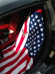 Seat Armour Towel 2 Go Corvette C8 American Flag Seat Cover