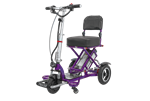 Enhance Mobility Triaxe Sport Foldable Scooter - Purple