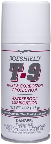 Boeshield T-9 Rust/Corrosion Protection/Waterproof Lubrication, 4 Oz