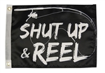 Taylor Made 1622 Shut Up & Reel Flag - 12" x 18"