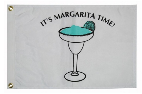 Taylor Made 9818 Margarita Time Novelty Flag - 12" x 18"