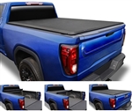 Tyger Auto T1 Soft Roll Up Truck Bed Tonneau Cover, 2019-21 Chevy Silverado/GMC Sierra 1500, 5' 8" Bed