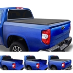 Tyger Auto T1 Soft Roll Up Truck Bed Tonneau Cover, 2007-2013 Toyota Tundra, 6.5' Bed