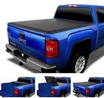 Tyger Auto T3 Soft Tri-Fold Truck Bed Tonneau Cover, 2014-19 Chevy Silverado/GMC Sierra, 6' 6" Bed