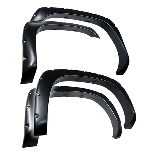 Tyger Auto TG-FF8C4058 4-Piece Bolt-Riveted Style Fender Flares For 1999-2006 Chevy Silverado/GMC Sierra