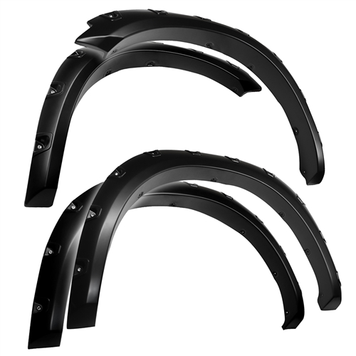 Tyger Auto TG-FF8D4148 4-Piece Bolt-Riveted Style Fender Flares For 2009-21 Dodge Ram 1500