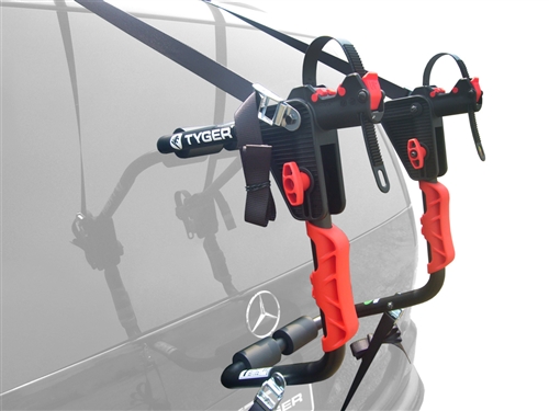 Tyger Auto TG-RK1B204B Trunk Mounted 1-Bike Carrier For Sedans/Hatchbacks/Minivans/SUVs