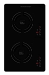 True Induction TI-2B Built-in 858UL Certified, 23-inch Dual Induction  Cooktop 1800/1750W Glass-Ceramic Top 