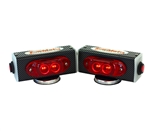 TowMate Pair of Individual Wireless Tow Lights - Carbon Fiber