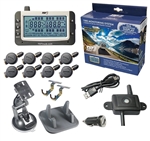 TST TST-507-FT-8 Flow Through Sensor Tire Pressure Monitoring System - Black & White - 8 Pack