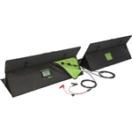 Zamp Solar USP3003 OBSIDIAN Series 200-Watt Portable Solar Combo Kit, With Charge Controller