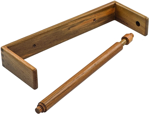 WhiteCap Industries 62442 Teak Wood Paper Towel Holder