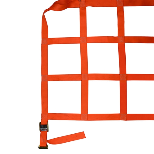 CargoSmart 1709 Adjustable Cargo Net For E-Track & X-Track Systems, 68-84" Wide, 3,600 Lbs