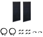 Zamp Solar OBSIDIAN Series 200 Watt Solar Panel Kit